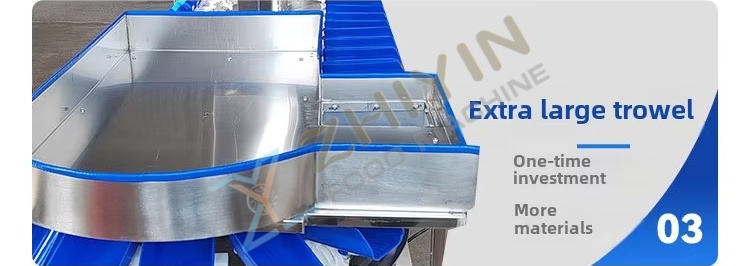 White-Striped Chicken Sorter Turntable Weight Sorting Machine for Seafood Fruit Kiwi-Box-Type Weighing Equipment for Vegetables